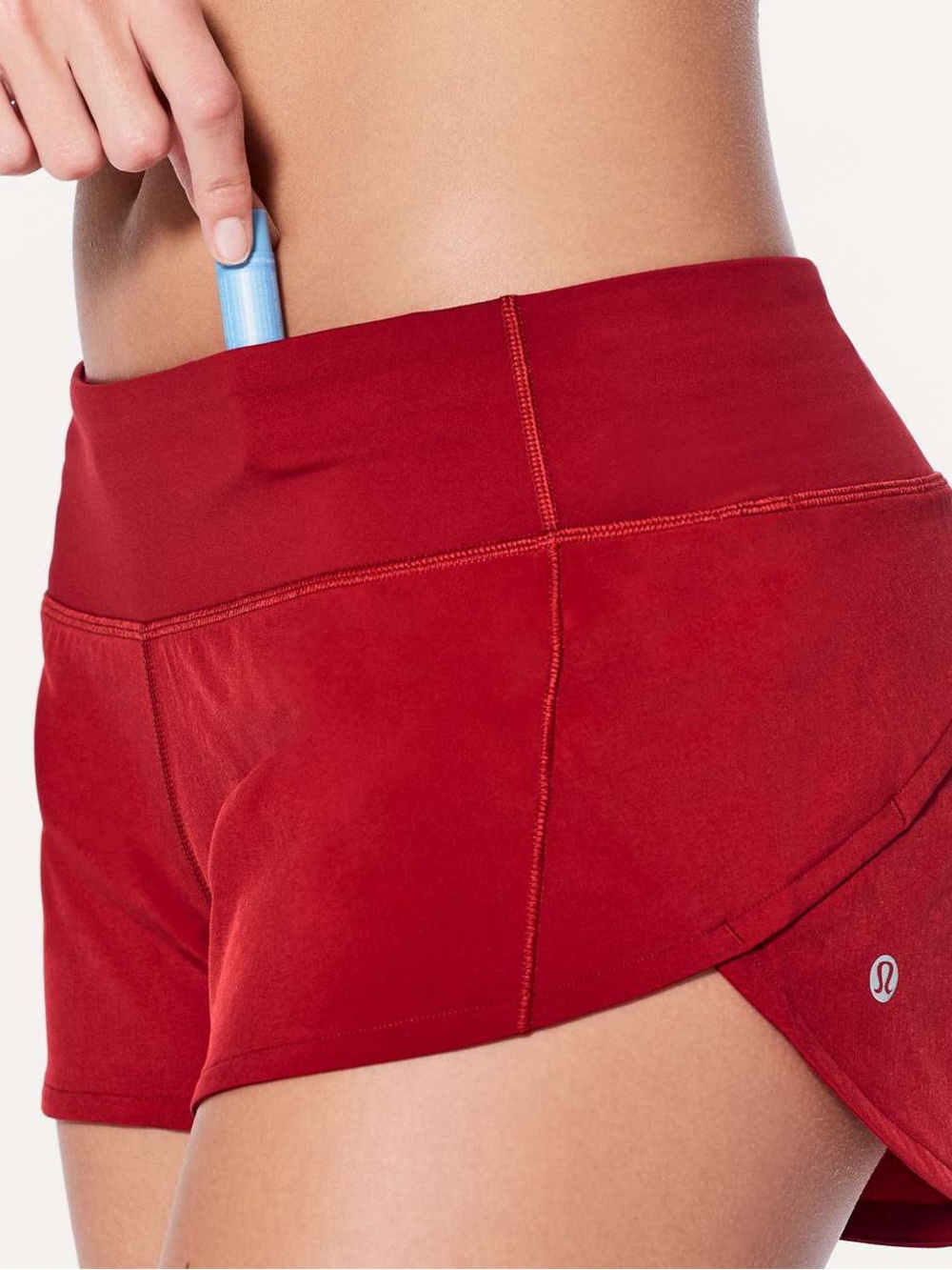 Lululemon Speed Up Short 2.5” – Scarlet – Size 4